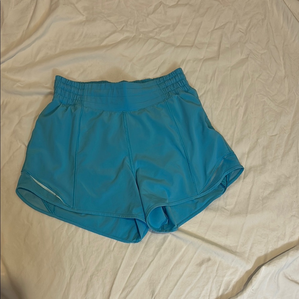 Women's Blue Athletic Shorts